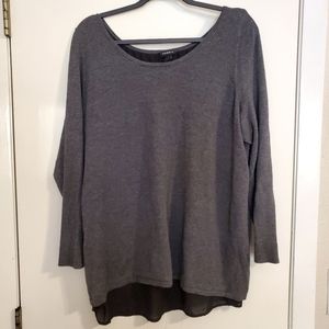 Torrid Zip-Back Sweater (Size 1)